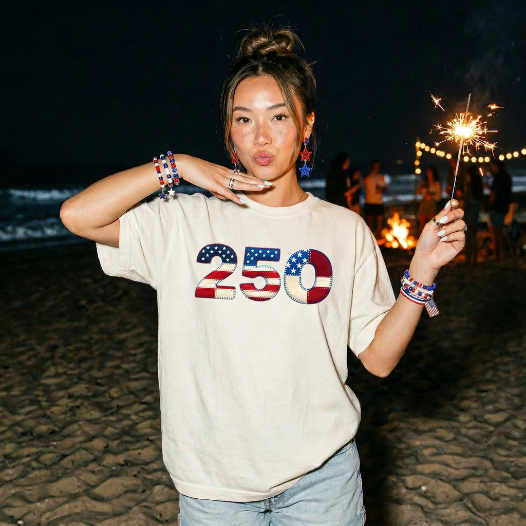 250th America Anniversary - Patchwork Tee